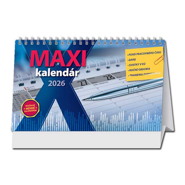 Maxi kalendár 2026