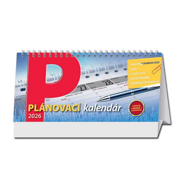 Plánovací kalendár 2026