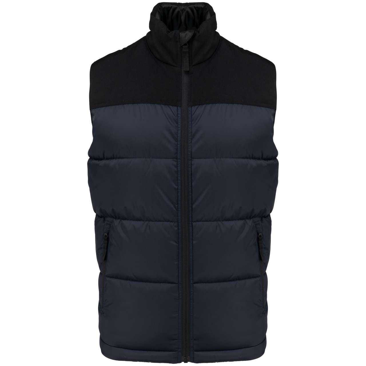 UNISEX BI-TONE PADDED BODYWARMER